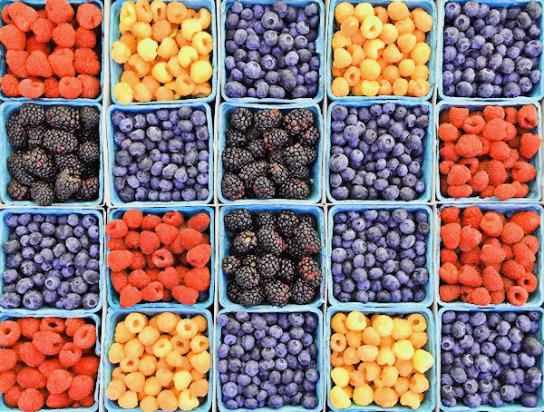 berries are the healthiest fruit