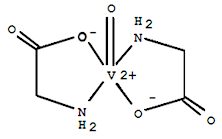 bis glycinate oxo vanadium