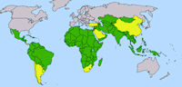 countries with more parasites